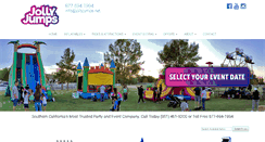 Desktop Screenshot of jollyjumps.net