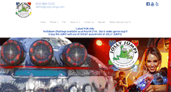 Desktop Screenshot of jollyjumps.com